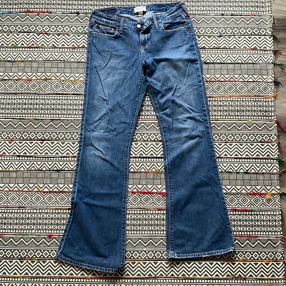 Abercrombie and Fitch bootcut denim in size 6 LONG